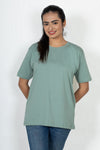 100% Cotton Round Neck T-Shirt – Short Sleeve - Rama Green