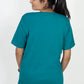 100% Cotton Round Neck T-Shirt – Short Sleeve - Teal