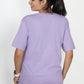 100% Cotton Round Neck T-Shirt – Short Sleeve - Lavender