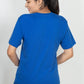 100% Cotton Round Neck T-Shirt – Short Sleeve - RoyalBlue