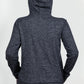 Printed Cotton Hoodie - Full Sleeve Regular Fit Tee - 100% Cotton Hooded Neck Top - Charcoal grey02